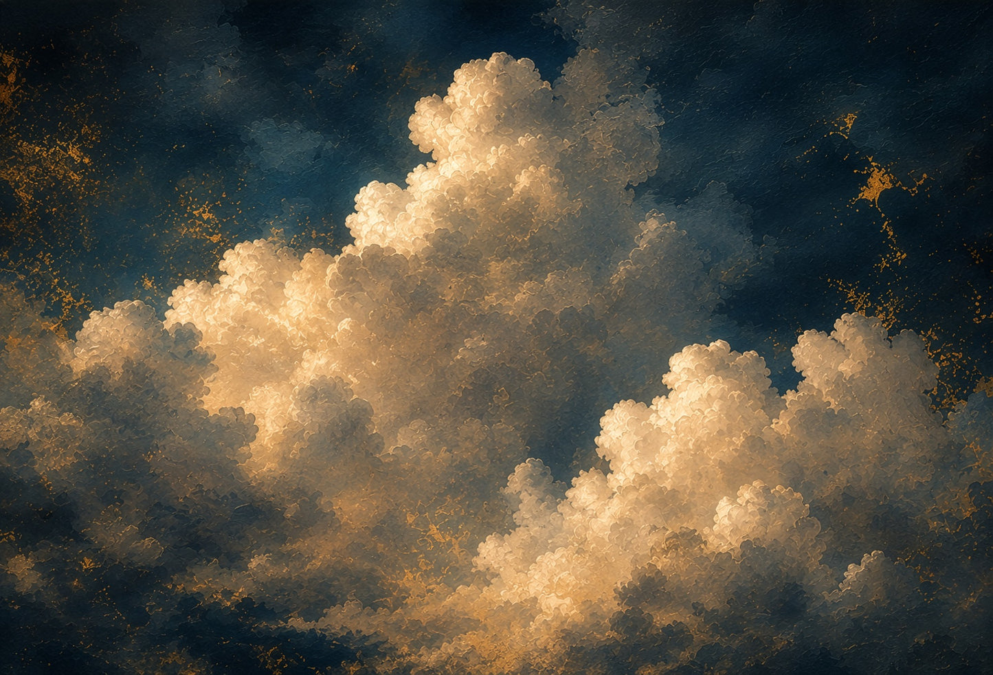 Nightfall | Gold Cloud Fine Art Print